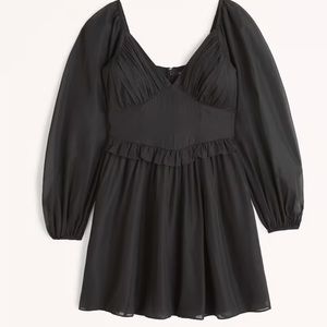 Abercrombie & Fitch Drop Waist Mini Dress